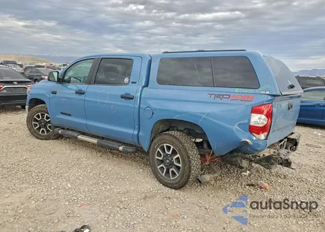 2020 Toyota Tundra Crewmax Sr5 из США, поврежденный, VIN 5TFDY5F17LX906231